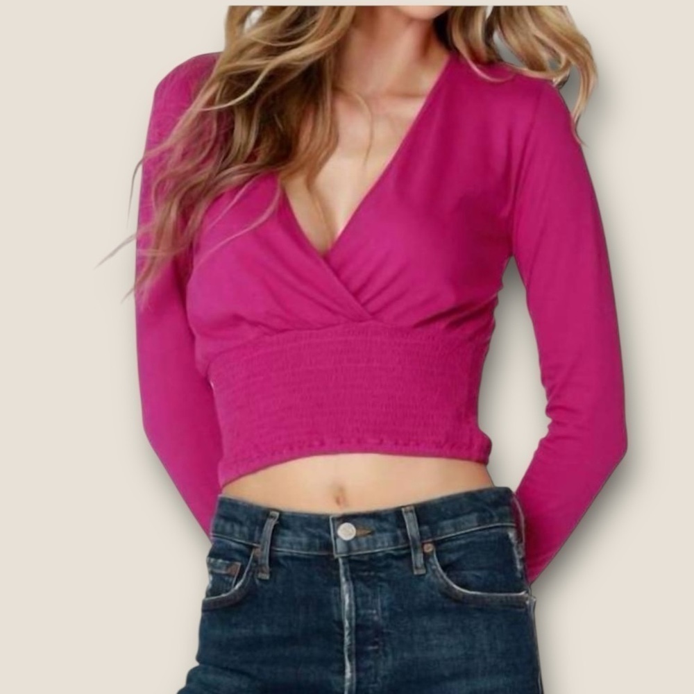 Bobi Los Angeles Smocked Blouse